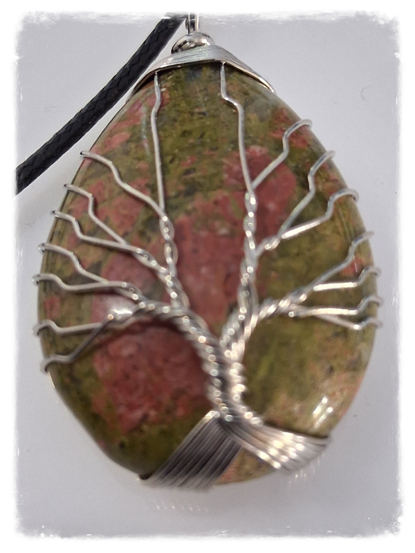 Pendentif Goutte minérale