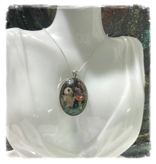 PENDENTIF RÉSINE ESPRIT DE LA FORÊT