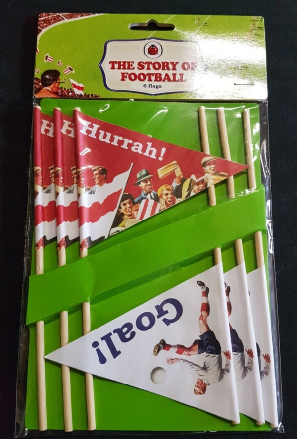 Voetbal tafelvlaggetjes