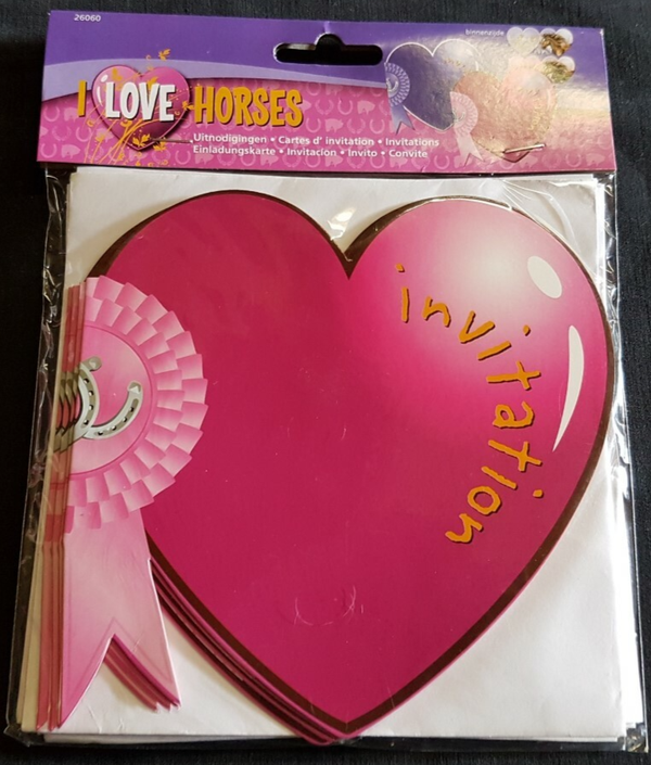 Paarden uitnodigingen