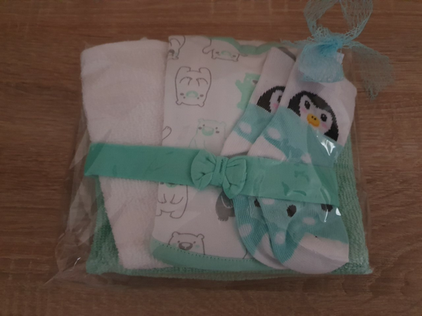 Kraampakket plastic klein Groen