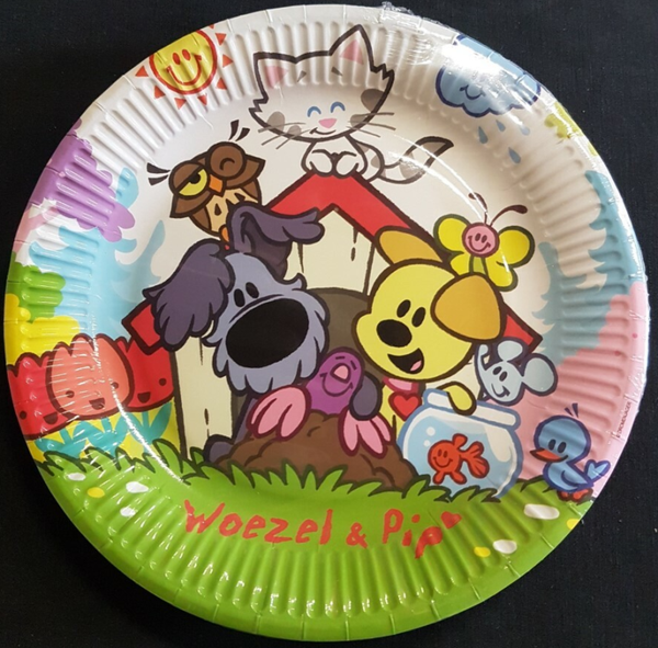 Woezel en Pip borden