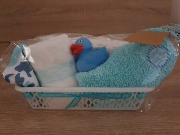 Mandje klein blauw
