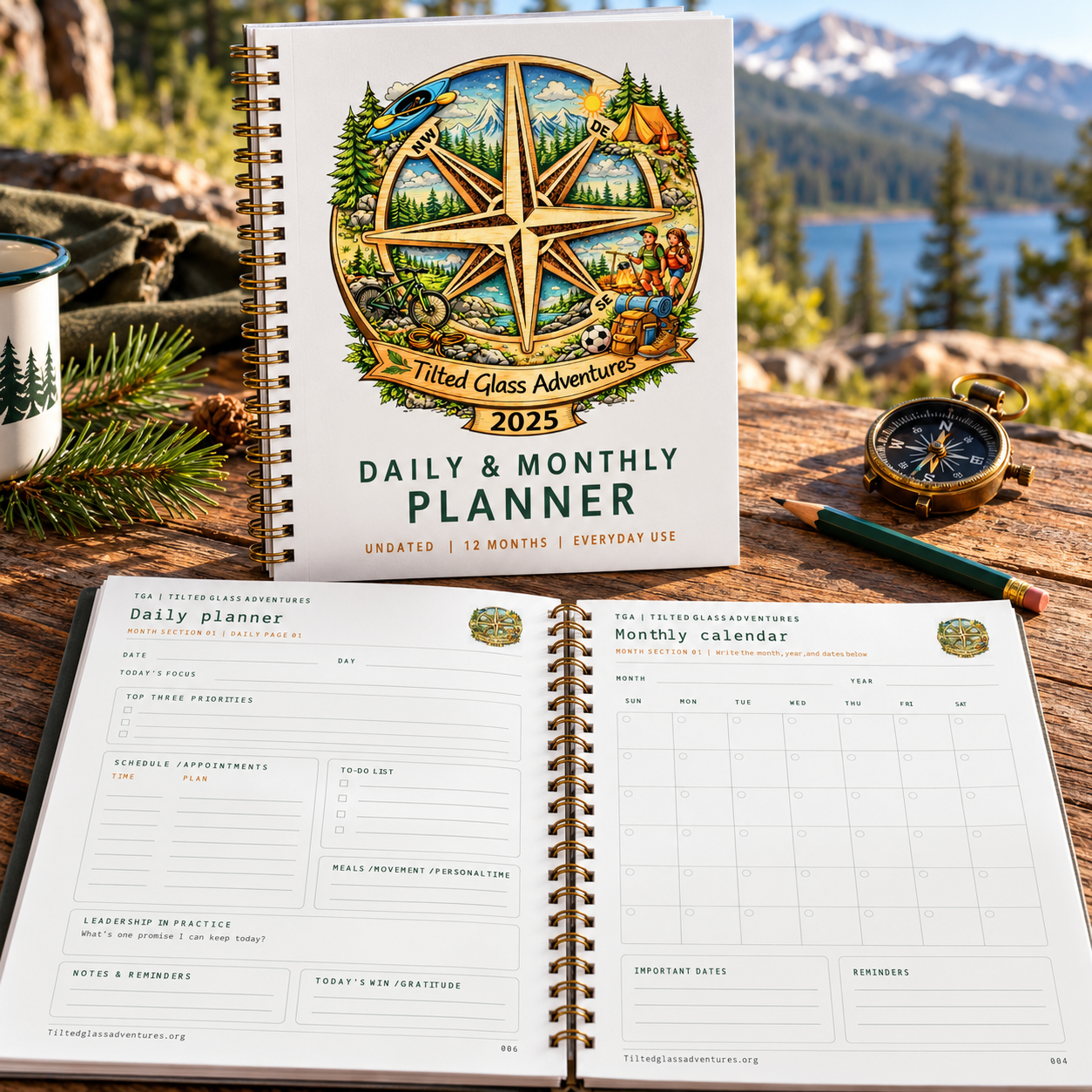Printable daily monthly planner