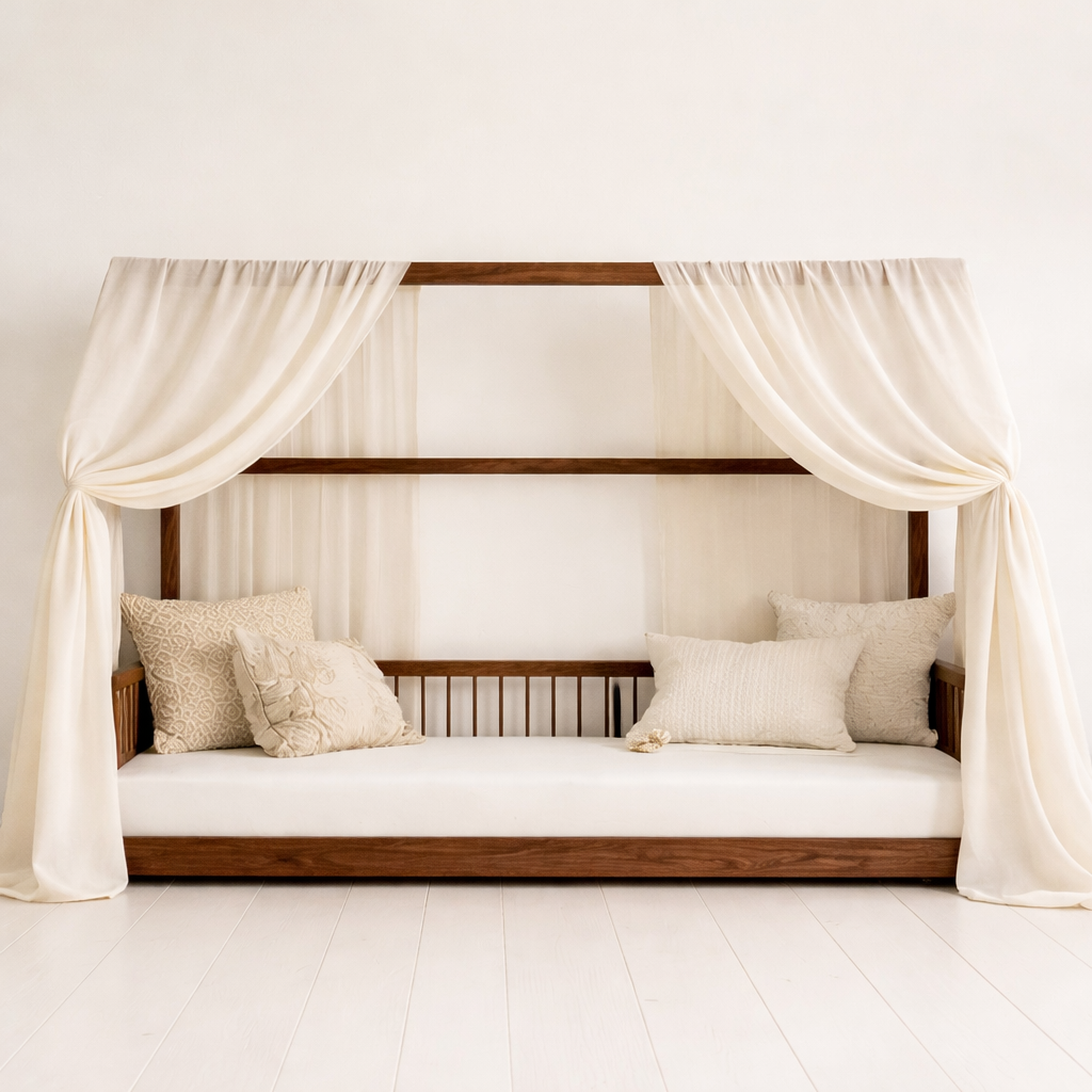 Ciel de lit cabane modèle 2