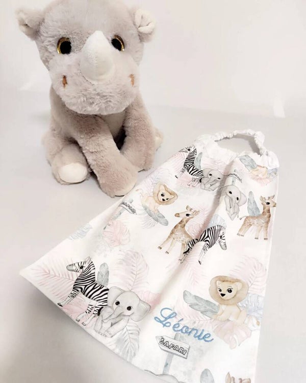 Serviette élastique tout en coton