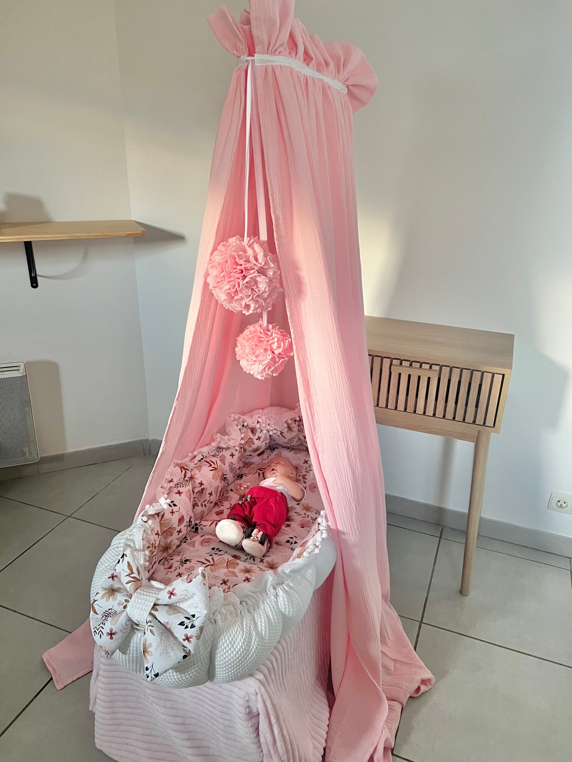 Ciel de Lit en Double Gaze de Coton