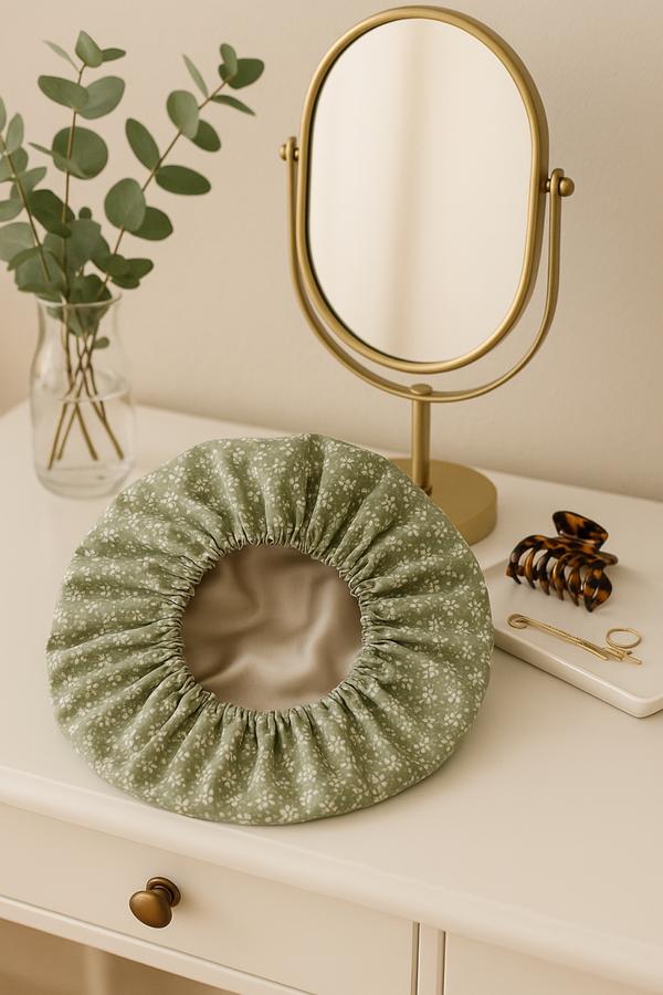 Bonnet de Soin - Intérieur Satin & Extérieur Coton