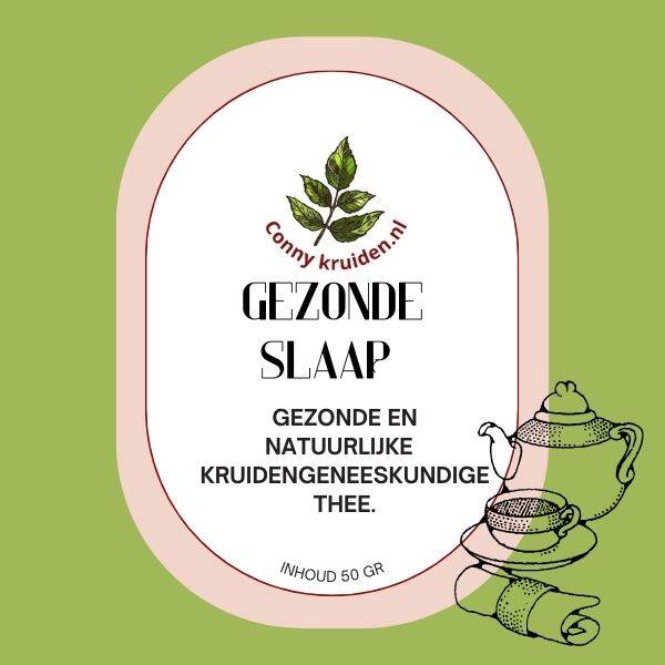 Ondersteunende thee bij gezonde slaap
