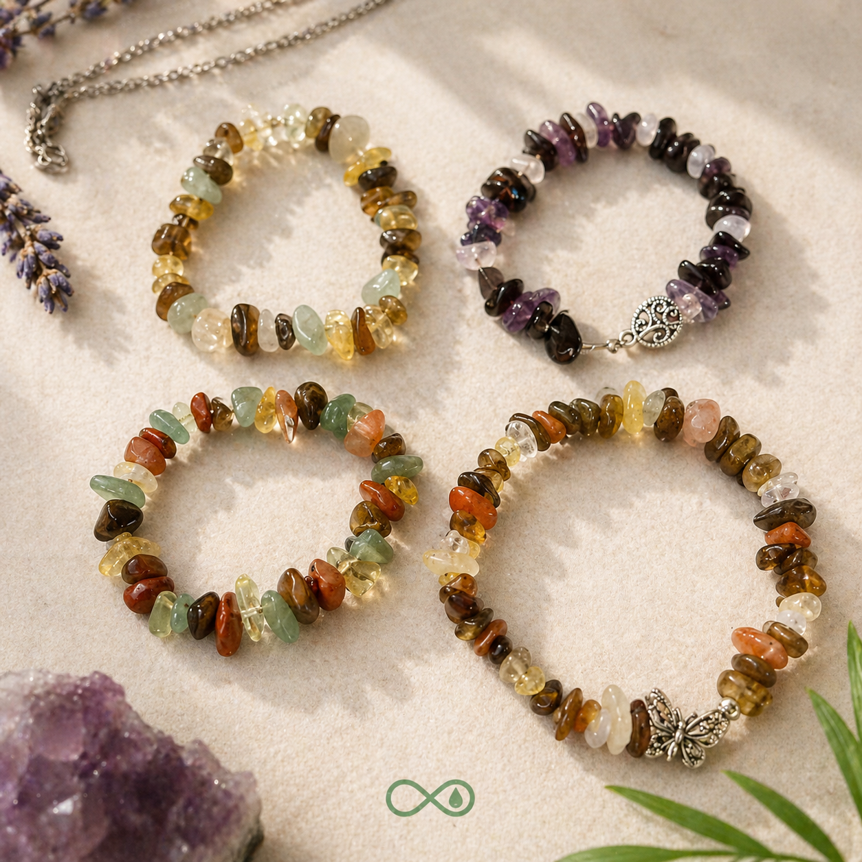 ✨ Edelstein-Armbänder – Harmonie, Energie & Balance Schutz u.v.m.