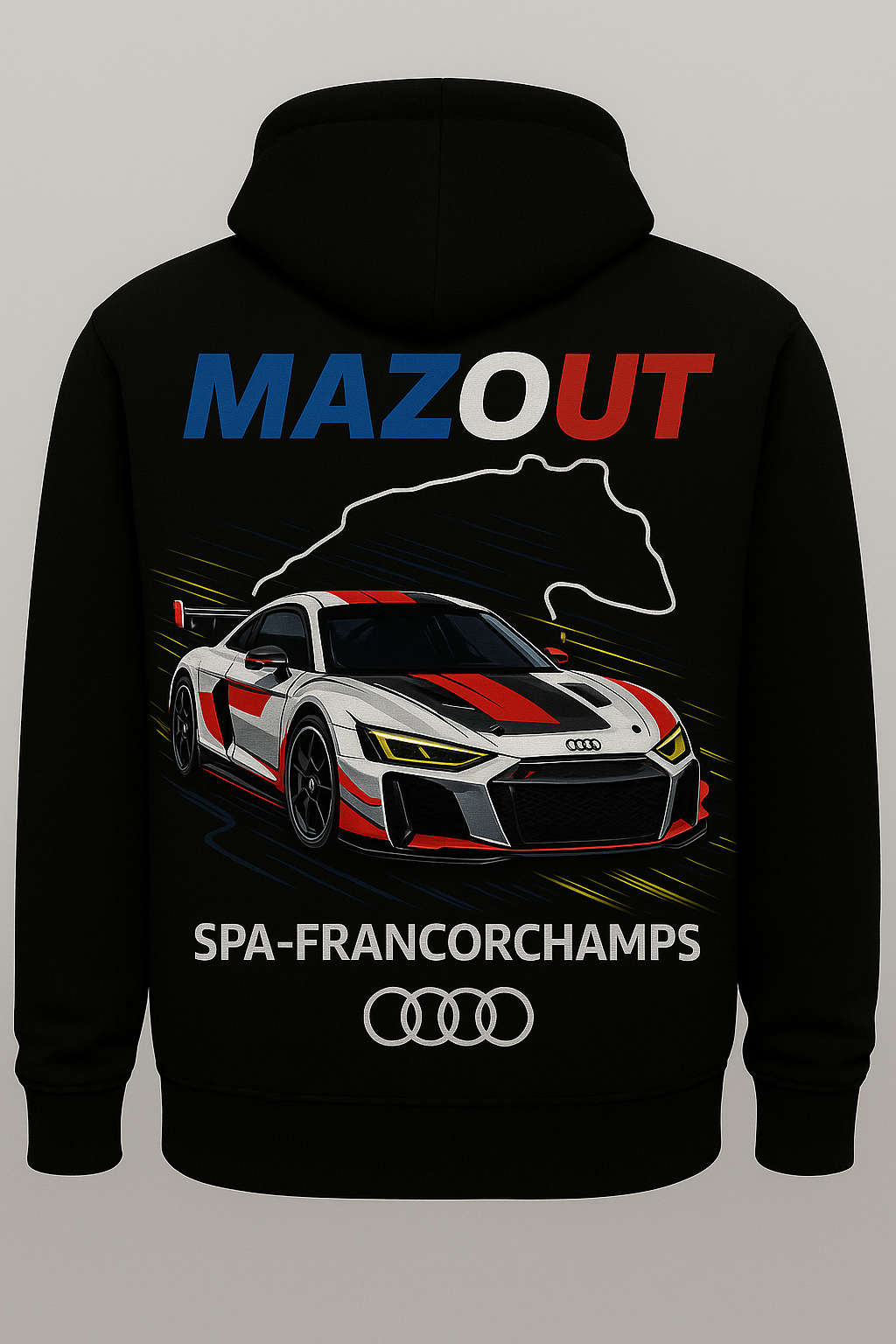 Sweat à capuche Audi édition spa-Francorchamps