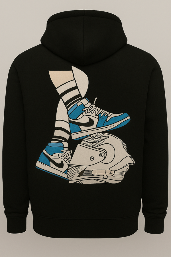 Sweat à capuche édition moto