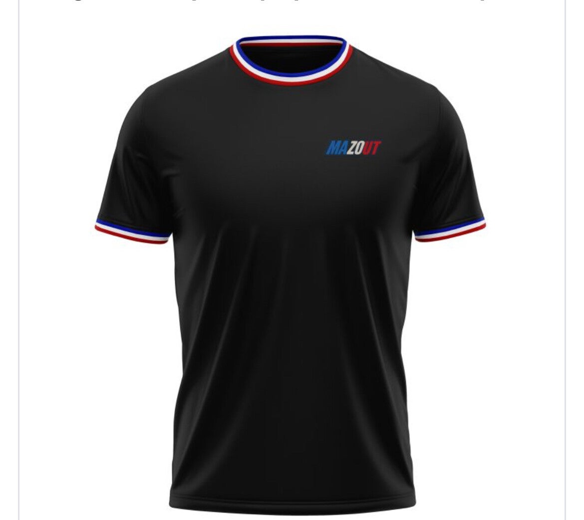 T-Shirt Homme avec Liseré Français