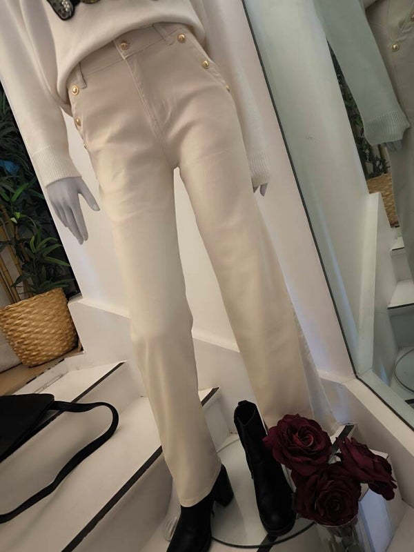 Jeans Marilou beige