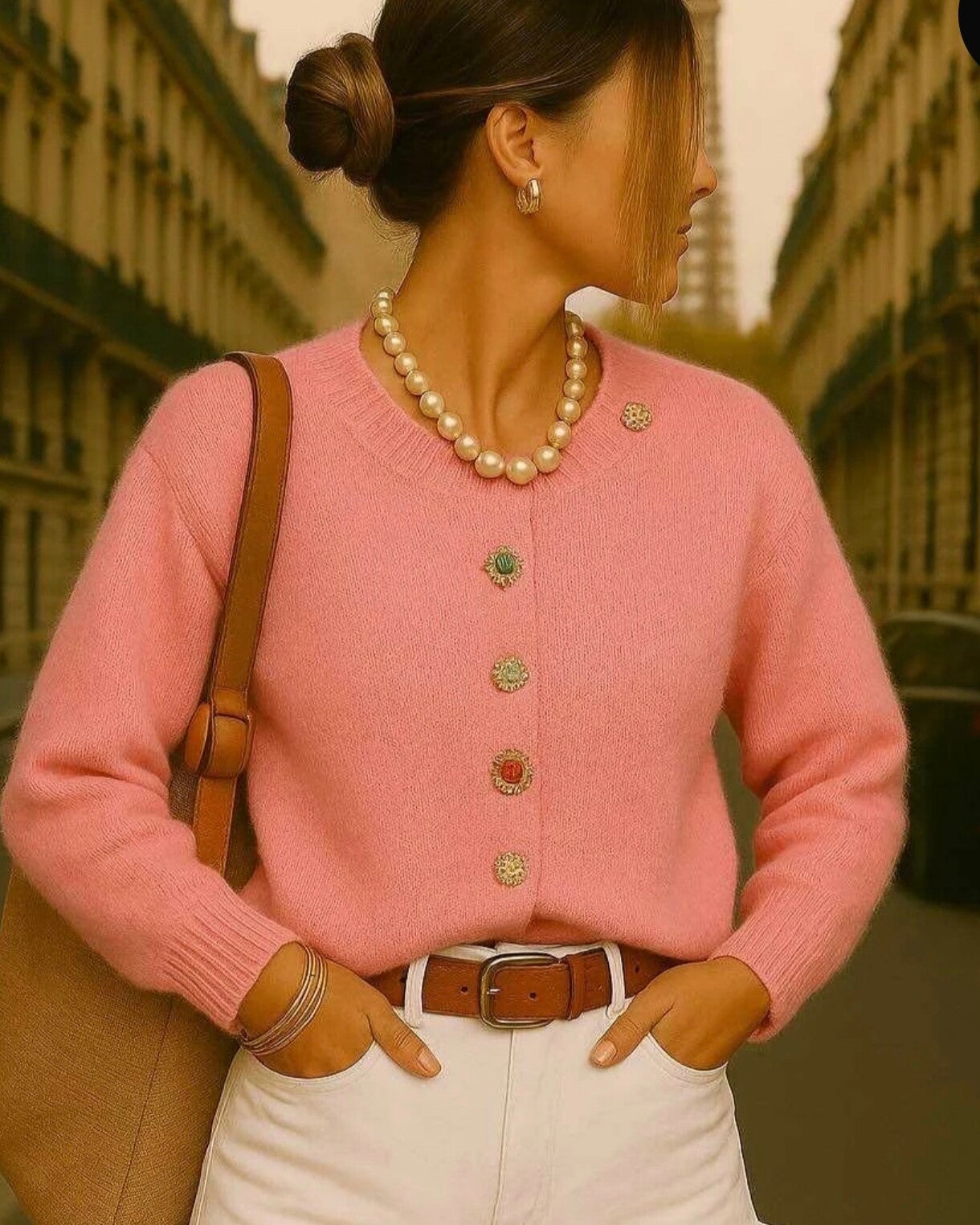 Gilet Zazou corail