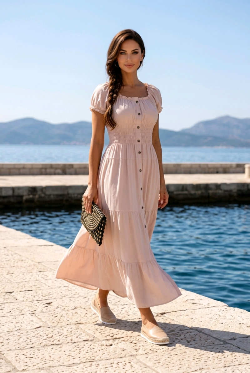 Robe Sylvia beige