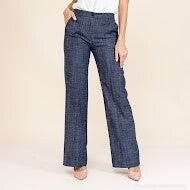 Jeans droit Amy bleu