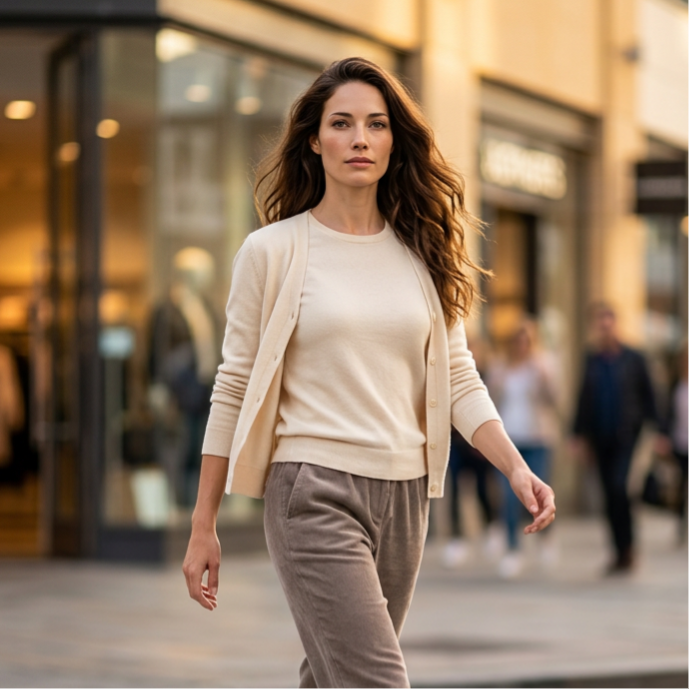 Twin set Laurence beige