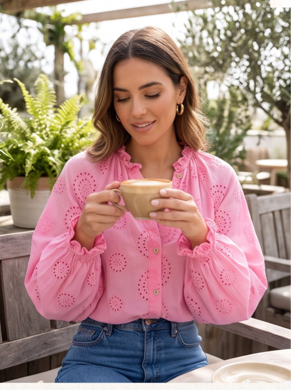 Chemise Belo rose