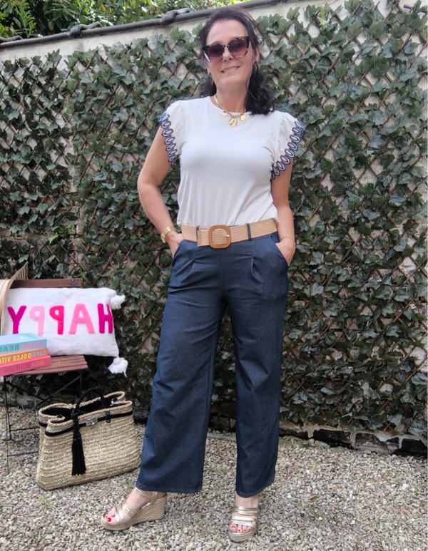 Pantalon Sista dark blue