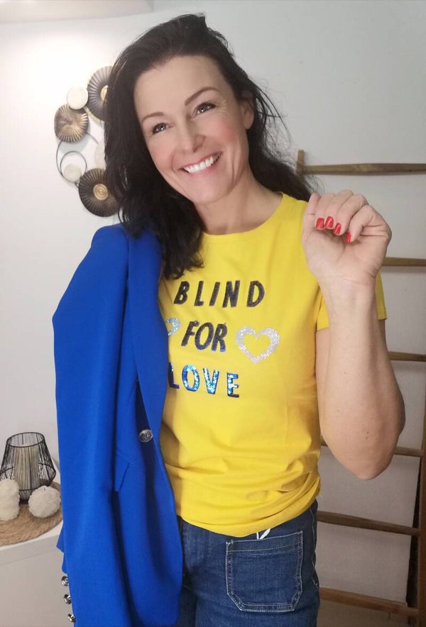 T-shirt Leana jaune