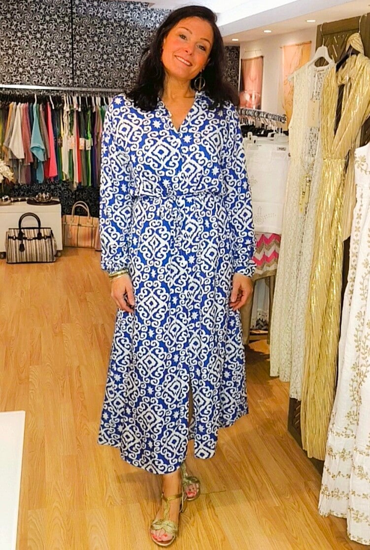 Robe Milana bleue