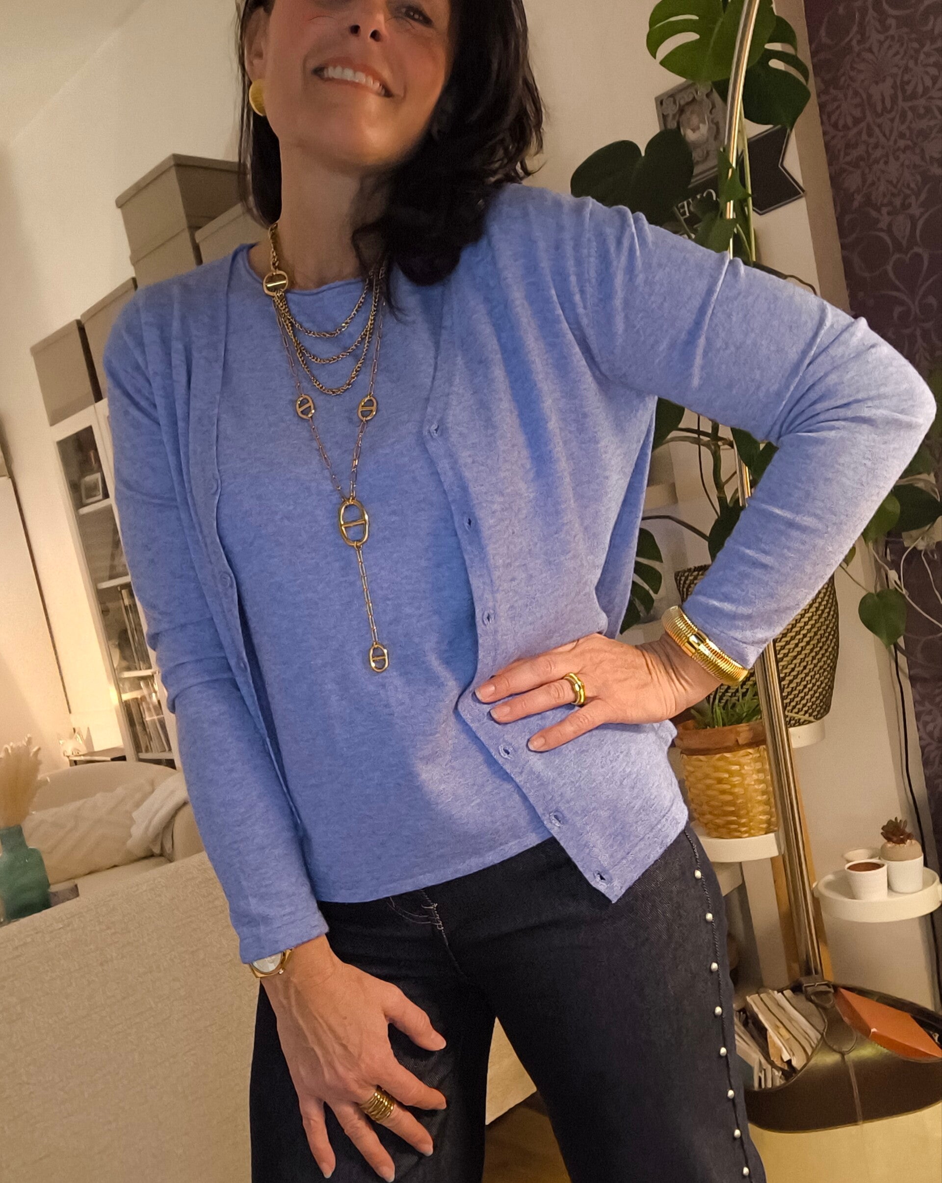 Twin set Laurence bleu