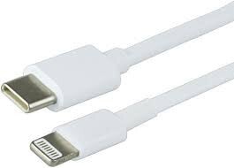 Laadkabel, Apple, iPhone/iPad, lightning <> USB-C.