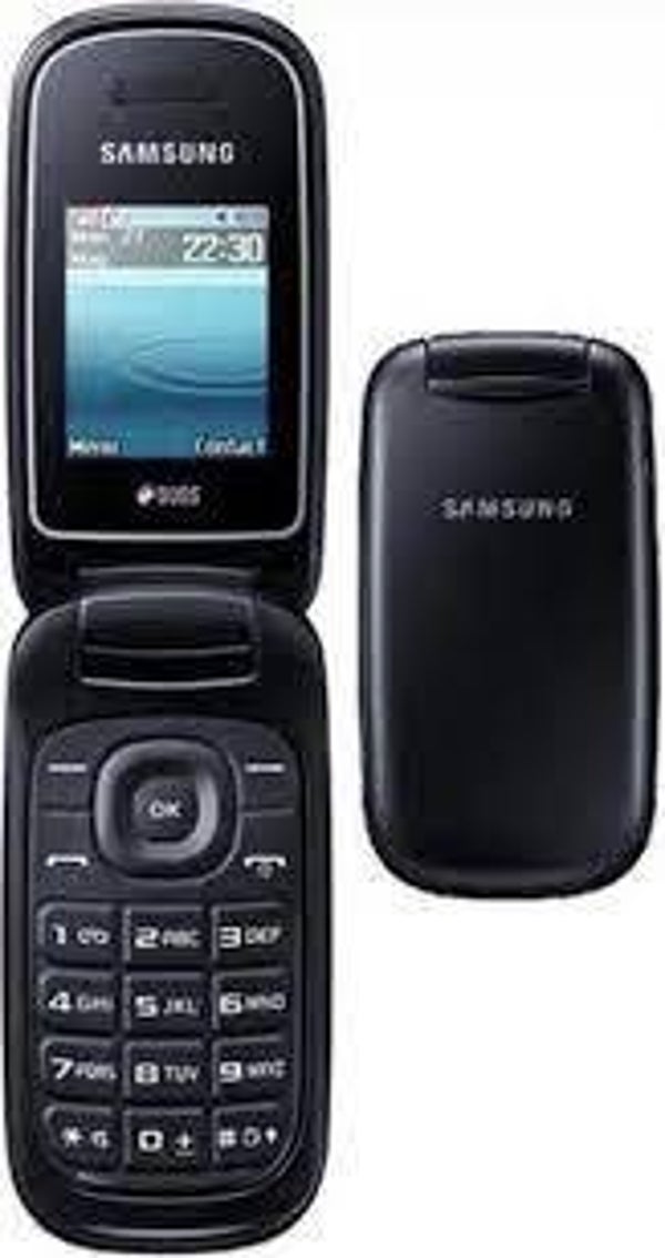 Telefoon, Samsung, E1272, klaptelefoon