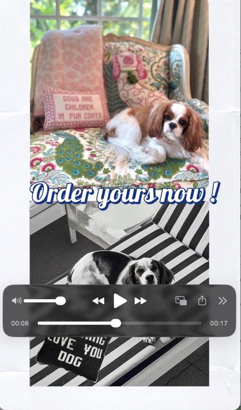 Needlepoint pillow styling inspiration for French country and European interiors