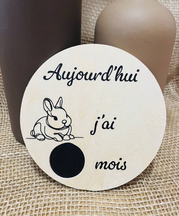 Carte étape lapin