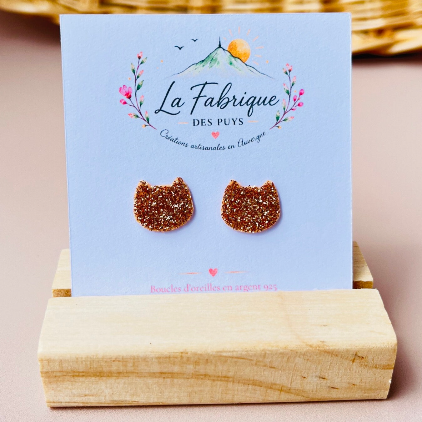 Agathe - Boucles d'oreilles en argent 925