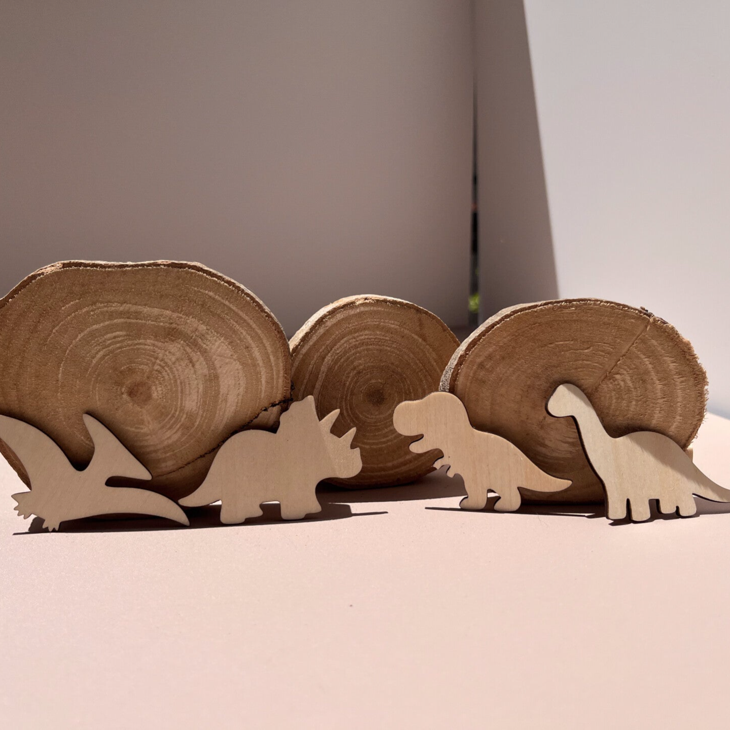 Magnets à peindre - Dinosaures (petits formats)