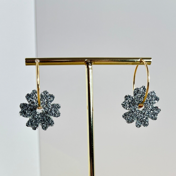 Nathalie - Boucles oreilles créoles