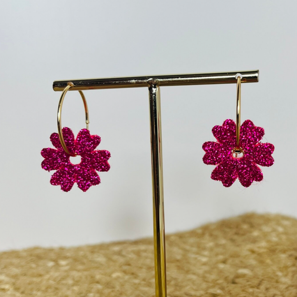 Justine - Boucles oreilles créoles