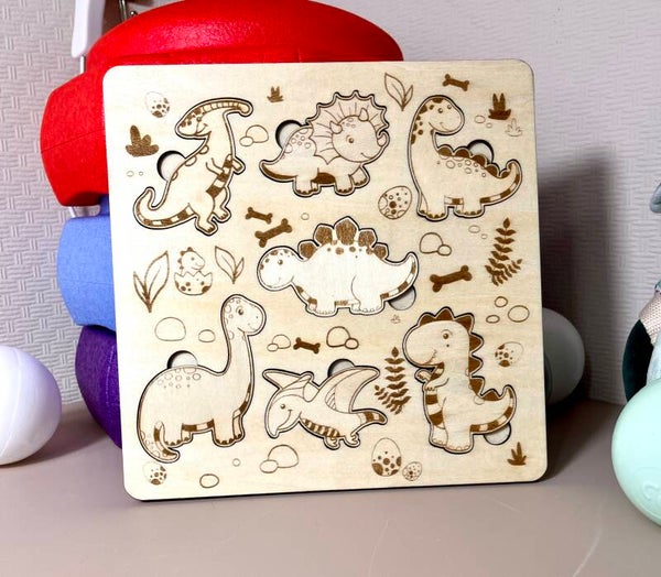 Samy - Puzzle dinosaures