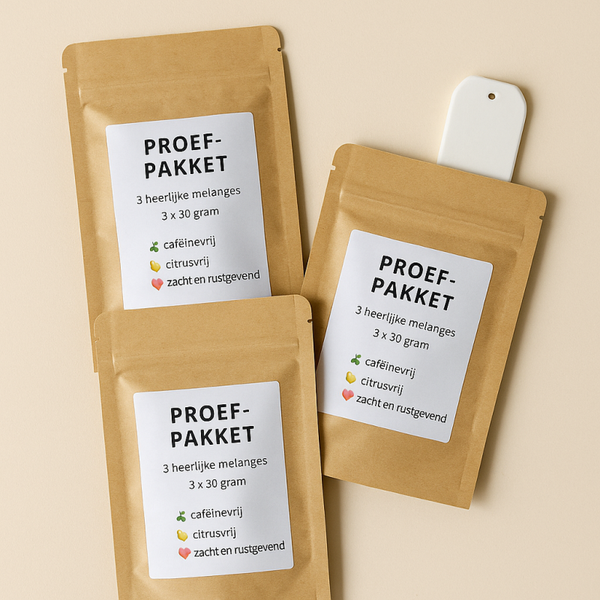 Proefverpakking 3x 30 gram