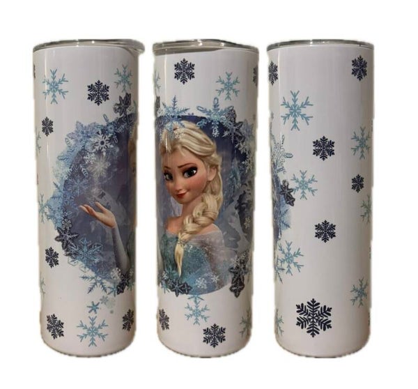 20oz Frozen Elsa Stainless Steel Insulated Tumbler