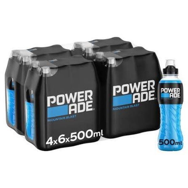Powerade Mountain Blast 50cl (24 stuks)