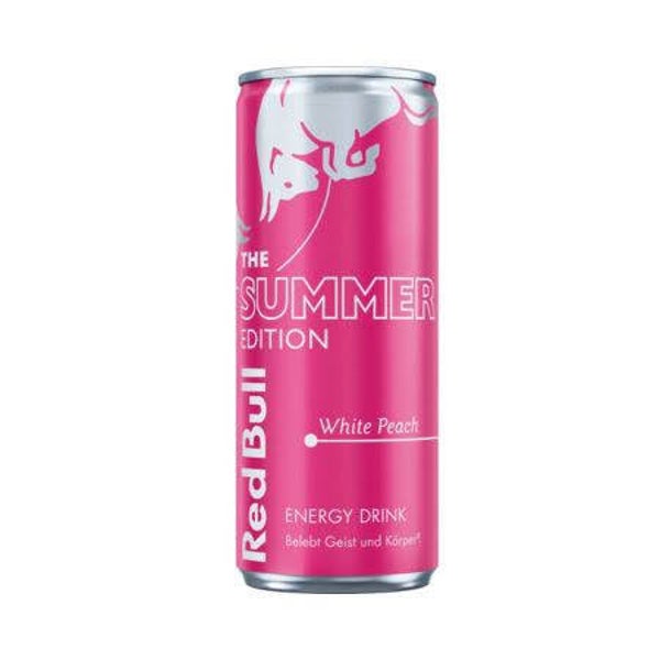 Red Bull Peach Edition 25cl (12 stuks)