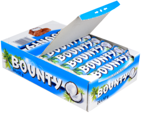 Bounty 57g (24 stuks)