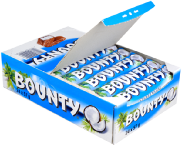 Bounty 57g (24 stuks)