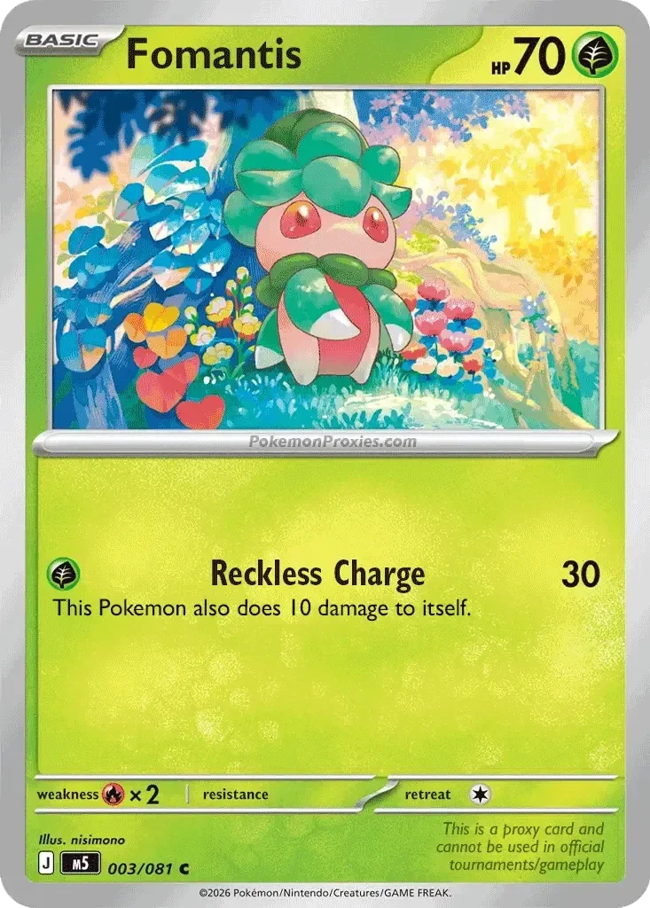 Fomantis 003/084 Pitch Black
