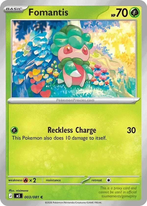 Fomantis 003/084 Pitch Black