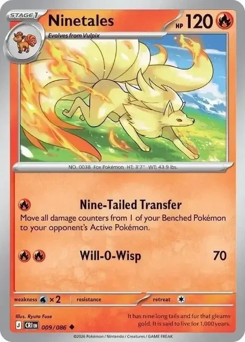 Ninetales 009/086 Chaos Rising
