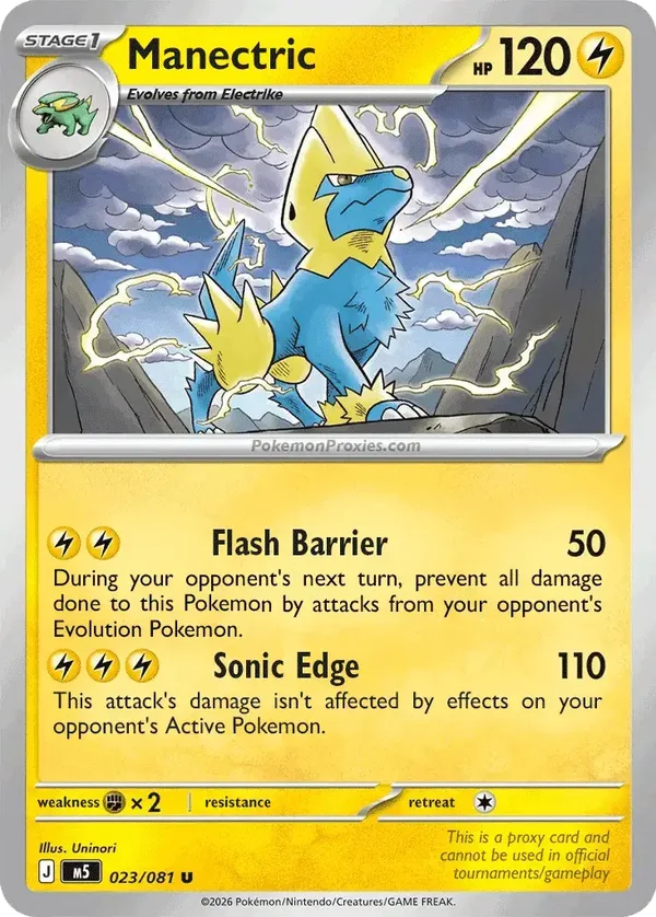 Manectric 024/084 Pitch Black