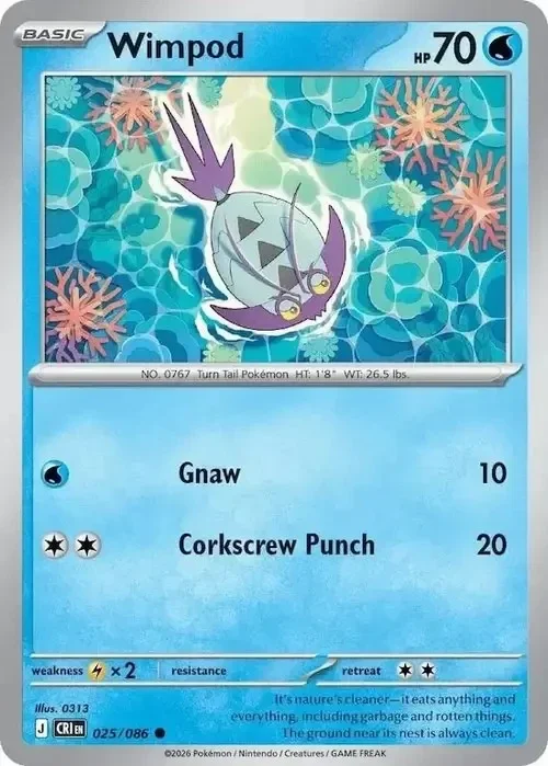 Wimpod 025/086 Chaos Rising