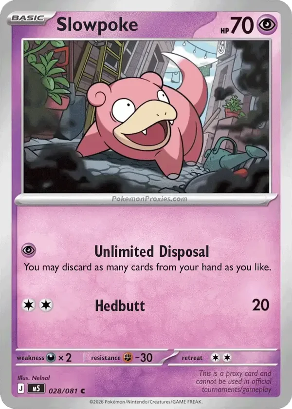 Slowpoke 029/084 Pitch Black