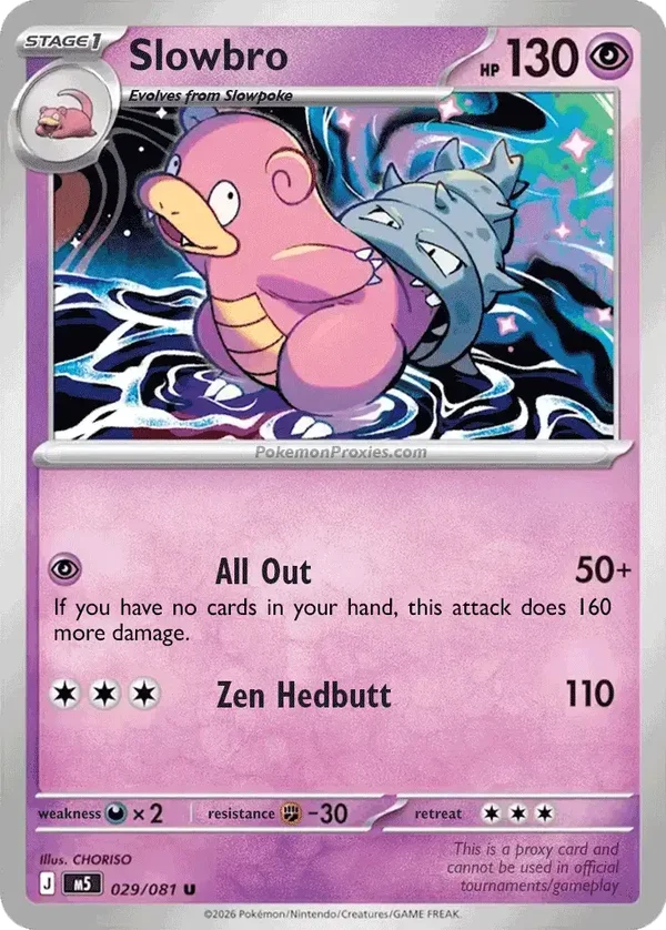 Slowbro 030/084 Pitch Black