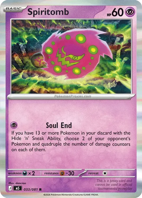 Spiritomb 035/084 Pitch Black